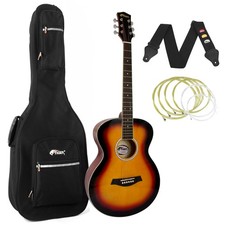 Tiger Sunburst Acoustic Guitar