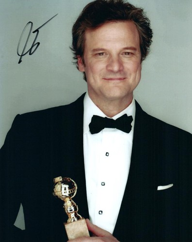 Colin firth signed 8x10 - signed,