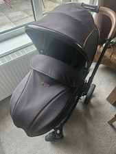 Egg Travel System Pram Black