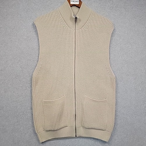 Zara long sweater - vest, beige
