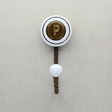 Antique Copper Ceramic® Coat Hat Hooks 
