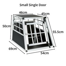 Pet Car Travel Crate Aluminium