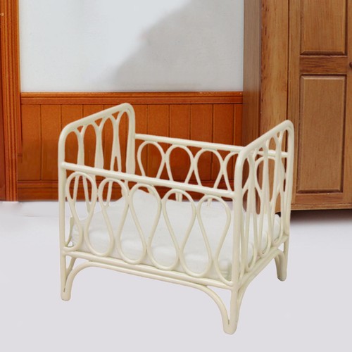 Dollhouse crib bed scale - bed,