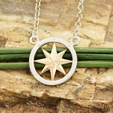 14k Yellow Gold & Sterling