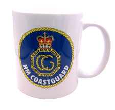 An H.M. COASTGUARD ceramic Coffee Mug