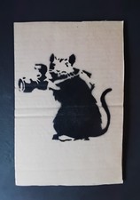 Dismal Spray Paint Cardboard Artwork Dismaland Banksy Glastonbury 