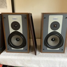 Pair Of Vintage KEF Coda 2 50w Speakers
