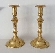 Vintage Brass Pair of Large