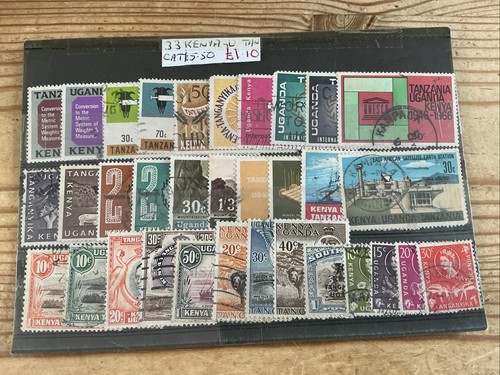 Stamps kenya uganda - 33,