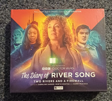 DOCTOR WHO THE DIARY OF RIVER SONG TWO RIVERS AND A FIREWALL Audio CD Big Finish