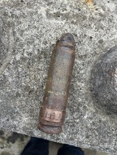 WWI TRENCH ART Mortar Shell Pom Pom used French trench find 