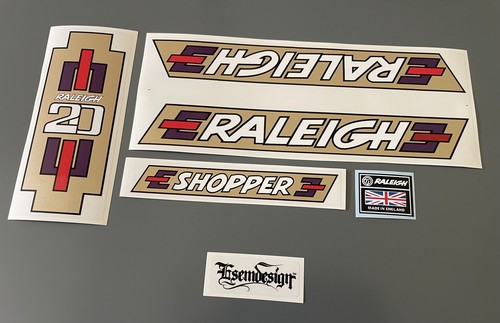 Raleigh shopper decal - shopper,