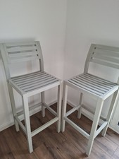 Garden/Outdoor Bar Stool White