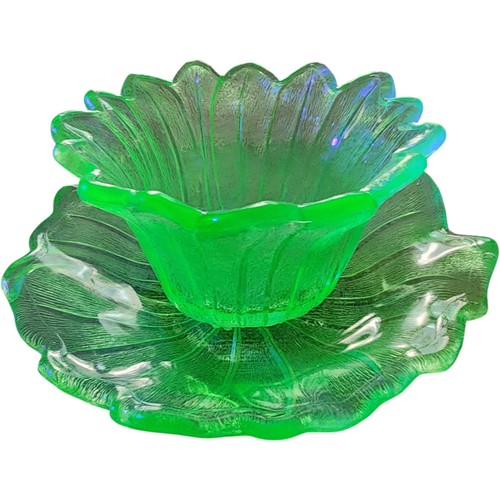 Indiana glass uranium green - indiana,