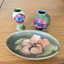 Job Lot 3 X Vintage Moorcroft