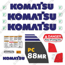 Fits Komatsu PC88MR-8 Decal