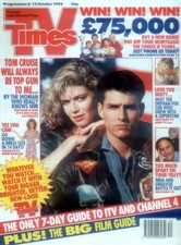 TV TIMES 6 OCT 1990 . TOP GUN