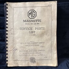 MG Magnette Series ZA & ZB