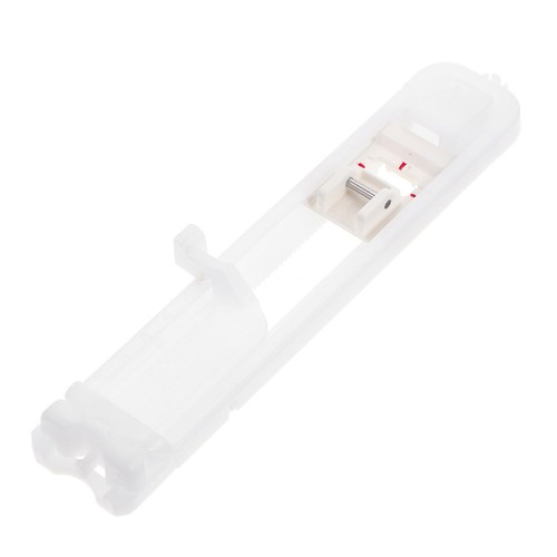 White buttonhole presser foot - white,
