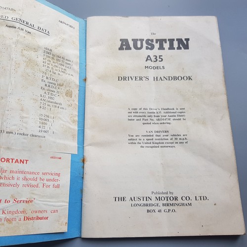 Vintage austin a35 - a35, car