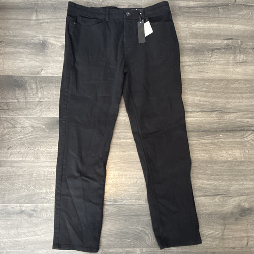 Men black straight - tu, men’s