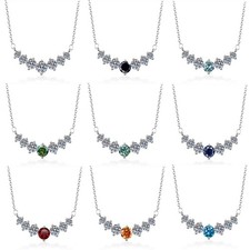 5CT Moissanite Necklace S925