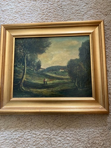 Victor mathias oil - mathias, painting
