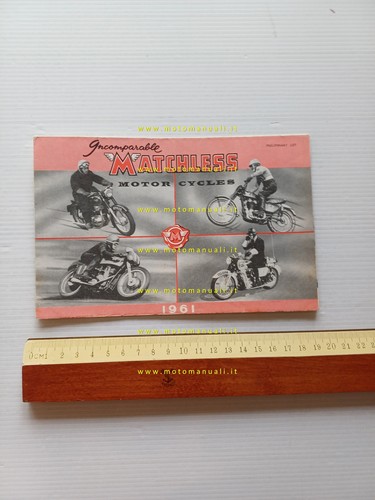 Matchless models 1961 original - models,