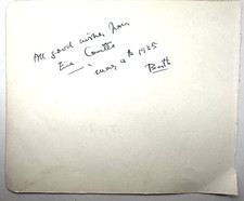 ERIC COATES - THE DAMBUSTERS - COMPOSER + STAINLESS STEPHEN  - AUTOGRAPHS - 1935