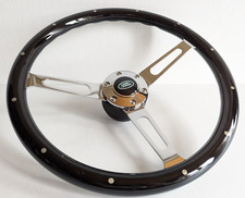 Steering Wheel Black wood fits