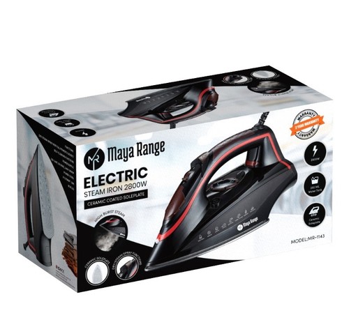 Electric steam iron ceramic - electric,
