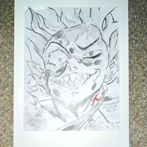 Hutchinson signed ooak - dj,