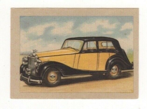 Chocolate card 1950s motor - chocolate,