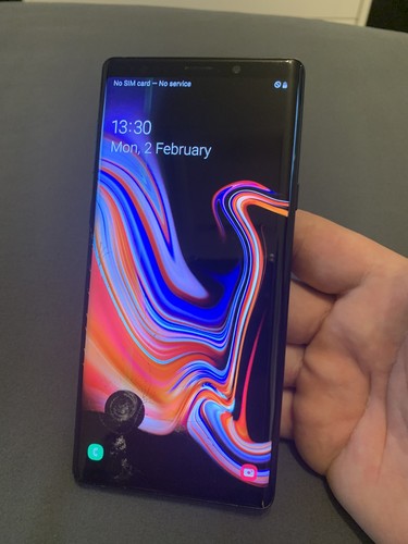 Samsung galaxy note - 9, black