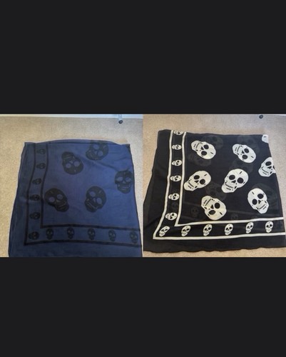 Women skull scarfs x2 - skull,