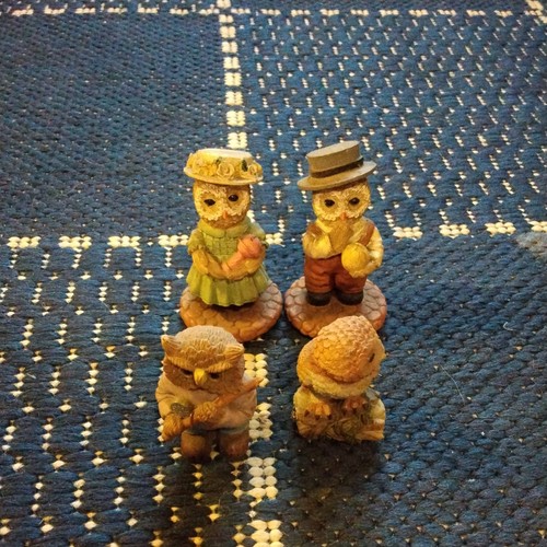 Vintage porcelain owls - 4,