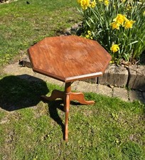 Vintage Wooden Tripod Side