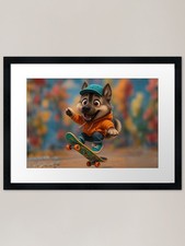 Skater Norwegian Elkhound