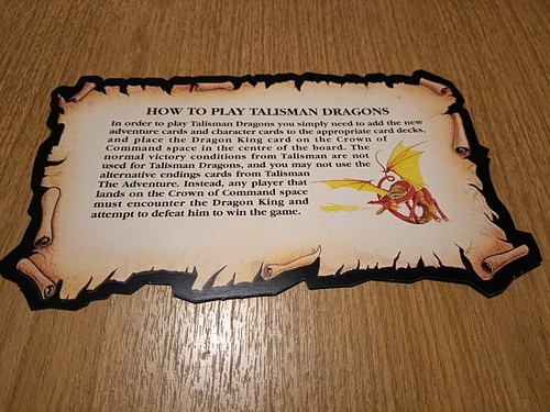 Talisman dragons 1st - dragons, 2nd