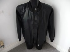 Mercedes Benz leather bomber