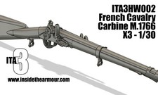 1/30 French musket cabines IX Pattern x3 3D printed ITA3 for Historex