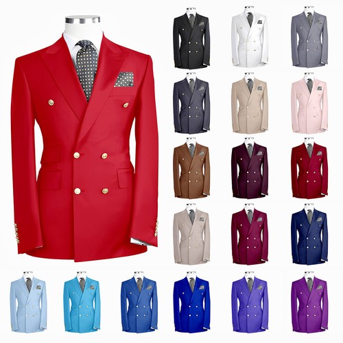 Double breasted business - breasted, men's