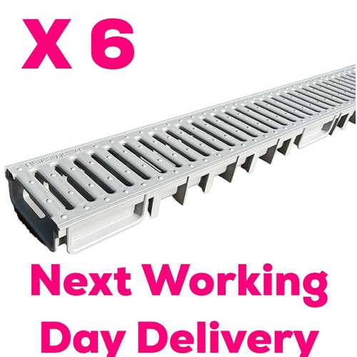 Shallow drainage channel 1m - 6,