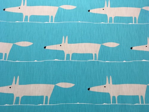 Scion fox curtain cushion - fox",