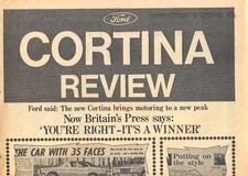 Ford Cortina Mark 3 UK market