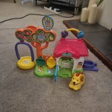 VTech Toot Toot Doggie Playhouse Dog Kennel With Puppy House Sounds Lights 