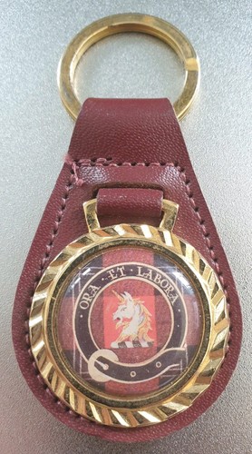 Ramsay red tartan keyring - red,
