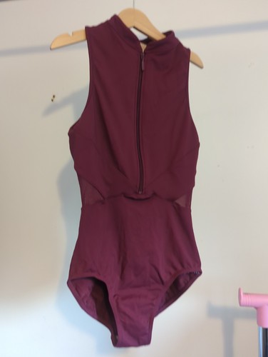 Bloch plum zip racer - zip,