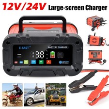 20 Amp 12V/20A and 24V/10A Smart Battery Fast Charger for Car Lithium LiFePo4 UK