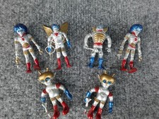 Lot of 6 Vintage Space Robot